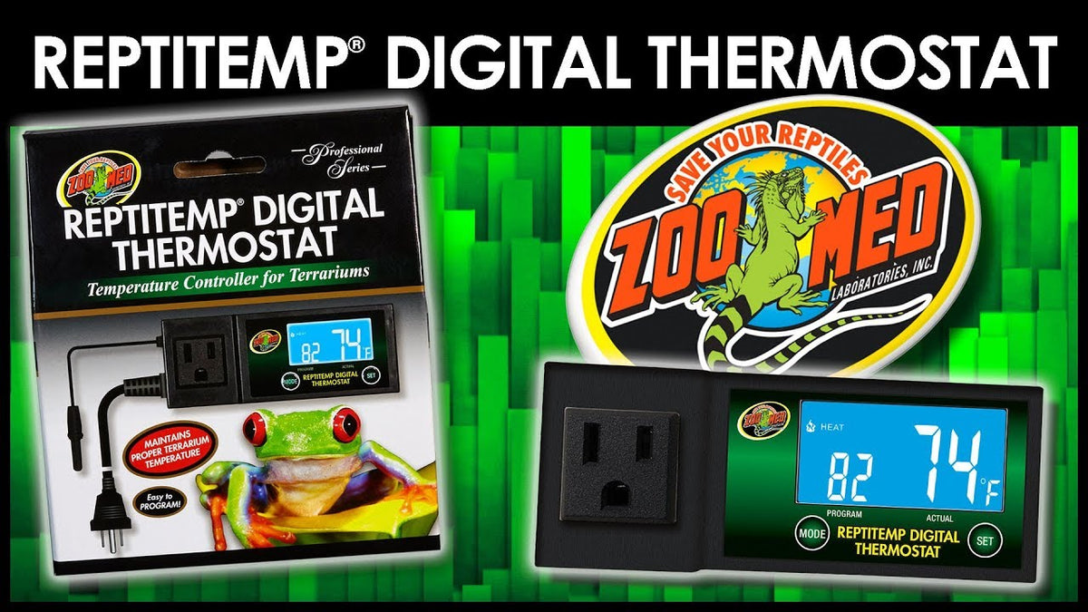 ReptiTemp Digital Thermostat R600 FirstStrike Reptile Supplies