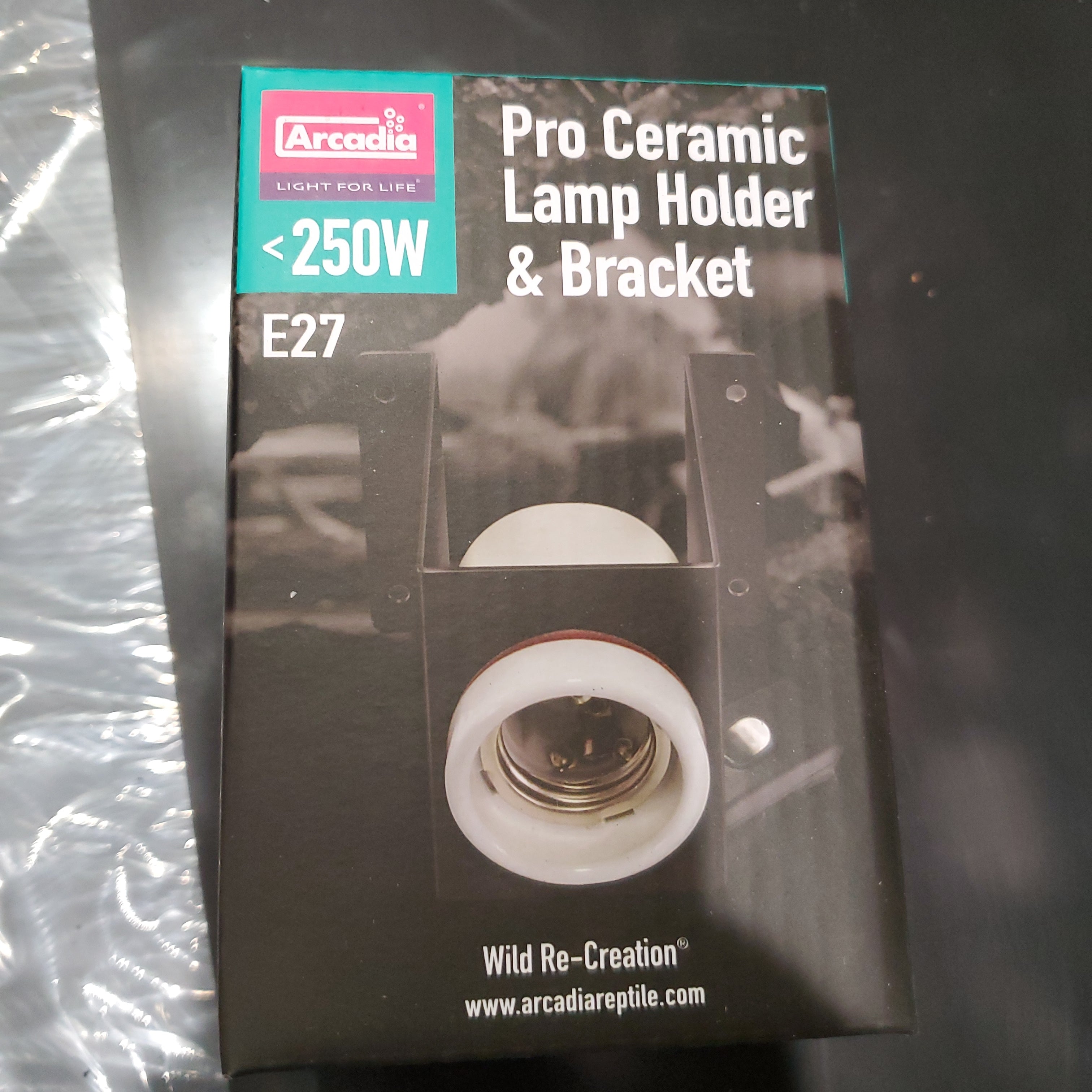 Arcadia pro ceramic lamp holder & bracket