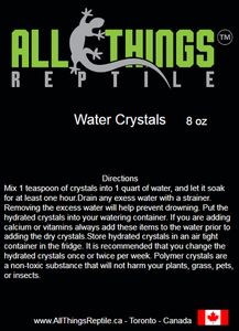 Water Crystals for Crickets